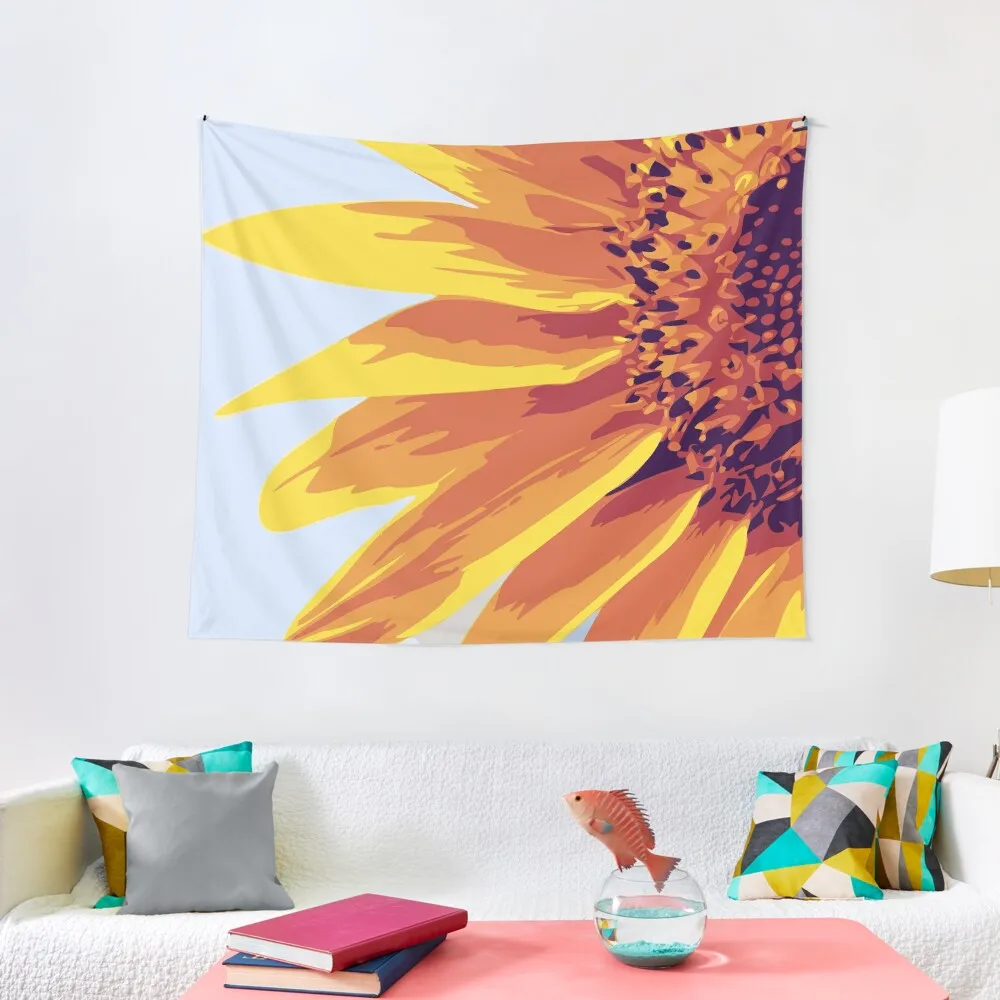 

SunFlower Tapestry Room Ornaments Wall Mural Outdoor Decoration Bathroom Decor Tapestry