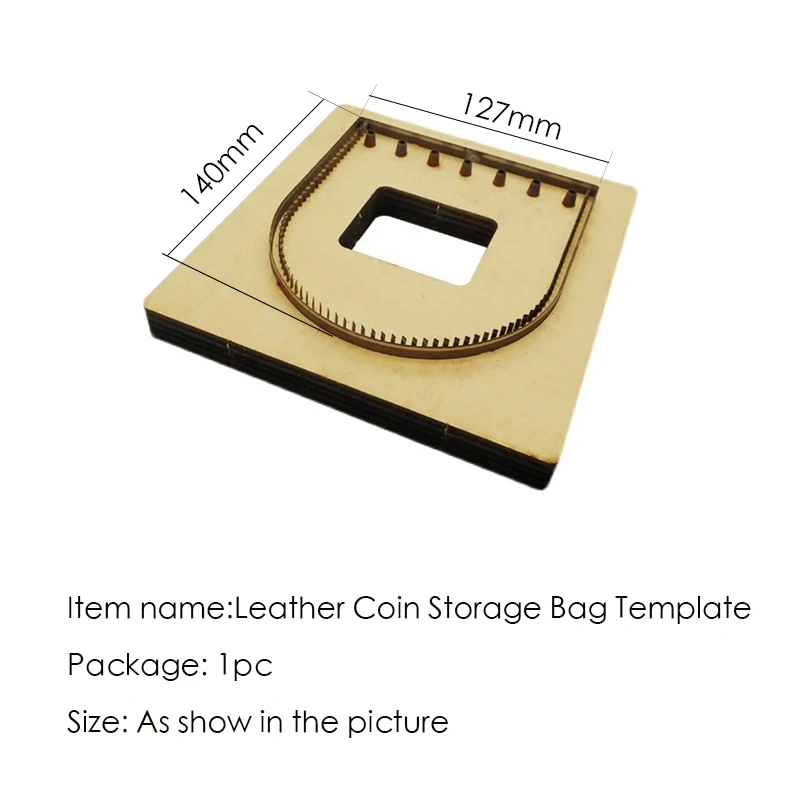 Drawstring Coin Bag Cutting Mold, Leather Bag Template,Punching Die Cutting,Suitable for Die Cutting Machine,Handmade Christmas