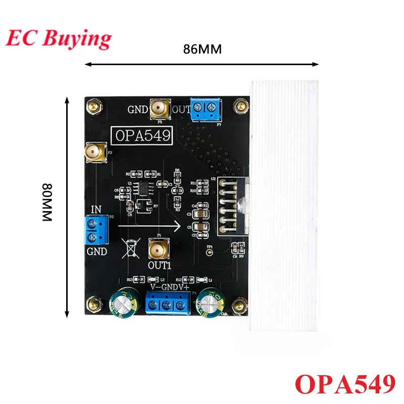OPA549 OPA548 OPA544 OPA541 LM3886 LM187 penguat Audio HiFi AMP 8A 3A 2A 5A papan penguat Motor kumparan bergerak arus