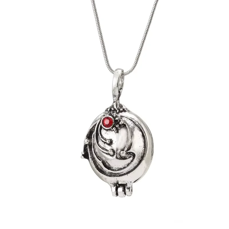 The Vampire Diaries Necklace Elena Gilbert Fashion Vervain Verbena Pendant Photo Locket Jewelry Men Women Christmas Party Gifts