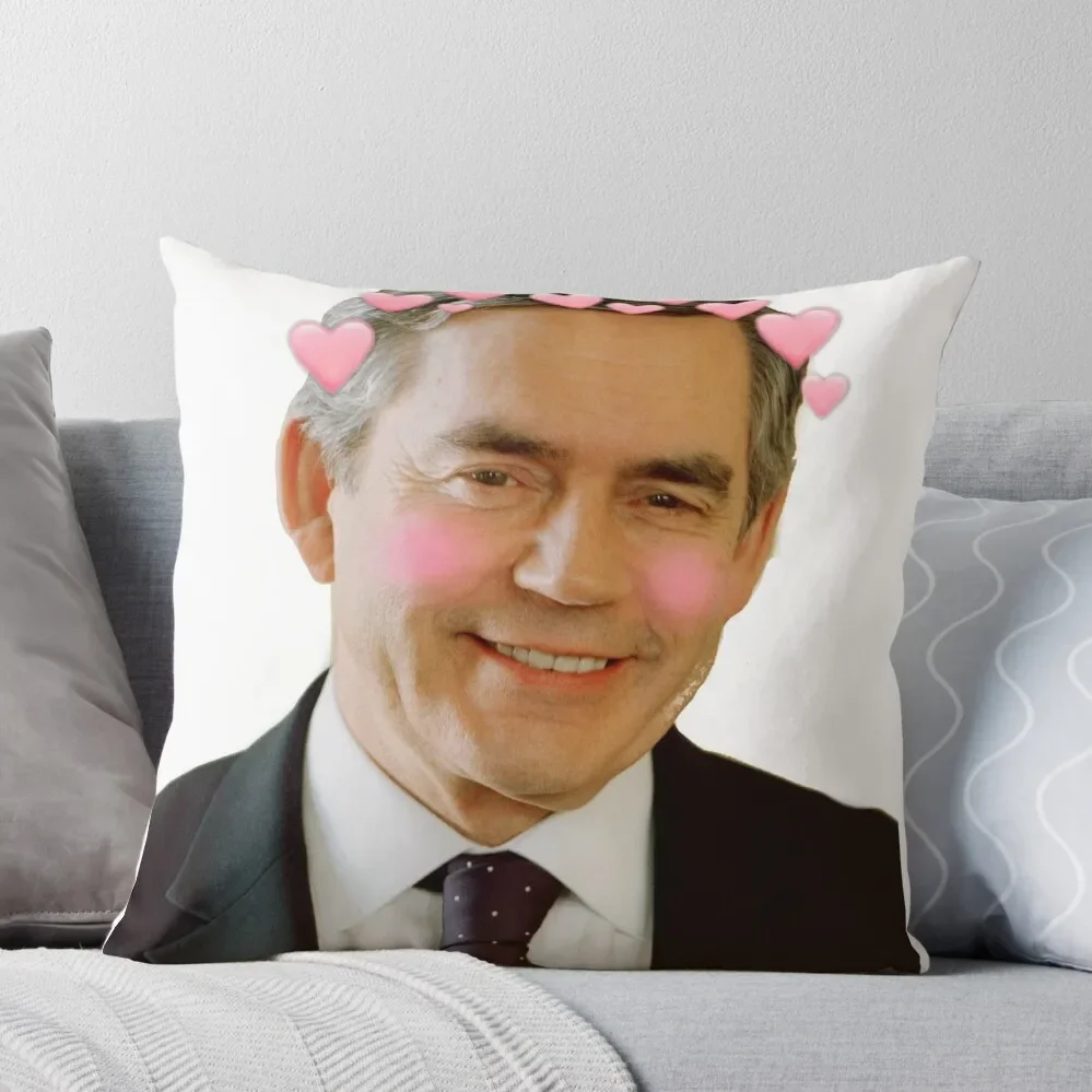 

Soft Gordon Brown Throw Pillow covers for pillows Luxury Pillow Case christmas cushions covers