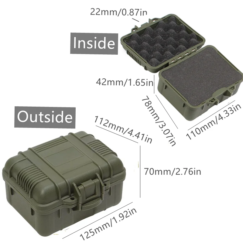 Portable Instrument Case Box Plastic Toolbox Pelican Hard Case Waterproof Equipment Tool Box Organizer Suitcase Tools With Foam