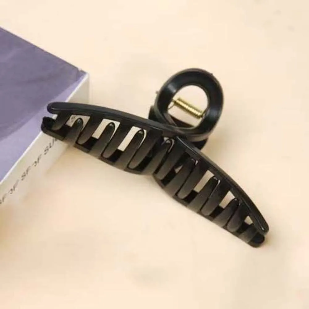 

Safe Silicone Shark Clip Square Creative Straight Line Shaped Hair Claw Korean Style Hairgrips Solid Color Shark Clip Women