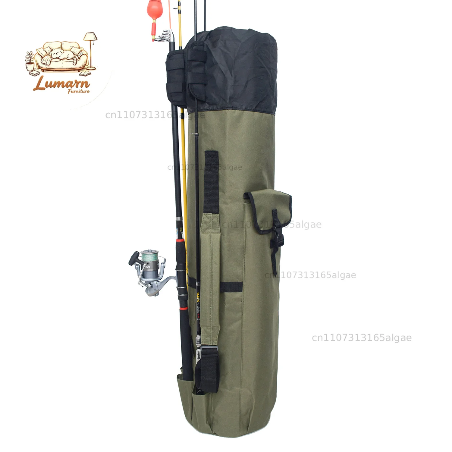 Outdoor stock Easy to carry fishing rod Tool storage Storage bag Backpack