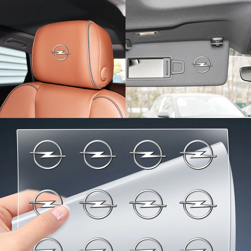 1/2/5/10pcs Car Sticker Steering Wheel Interior Sticker For Opel Peugeot Citroen LEXUS Infiniti Dacia Tesla Cadillac Land Rover