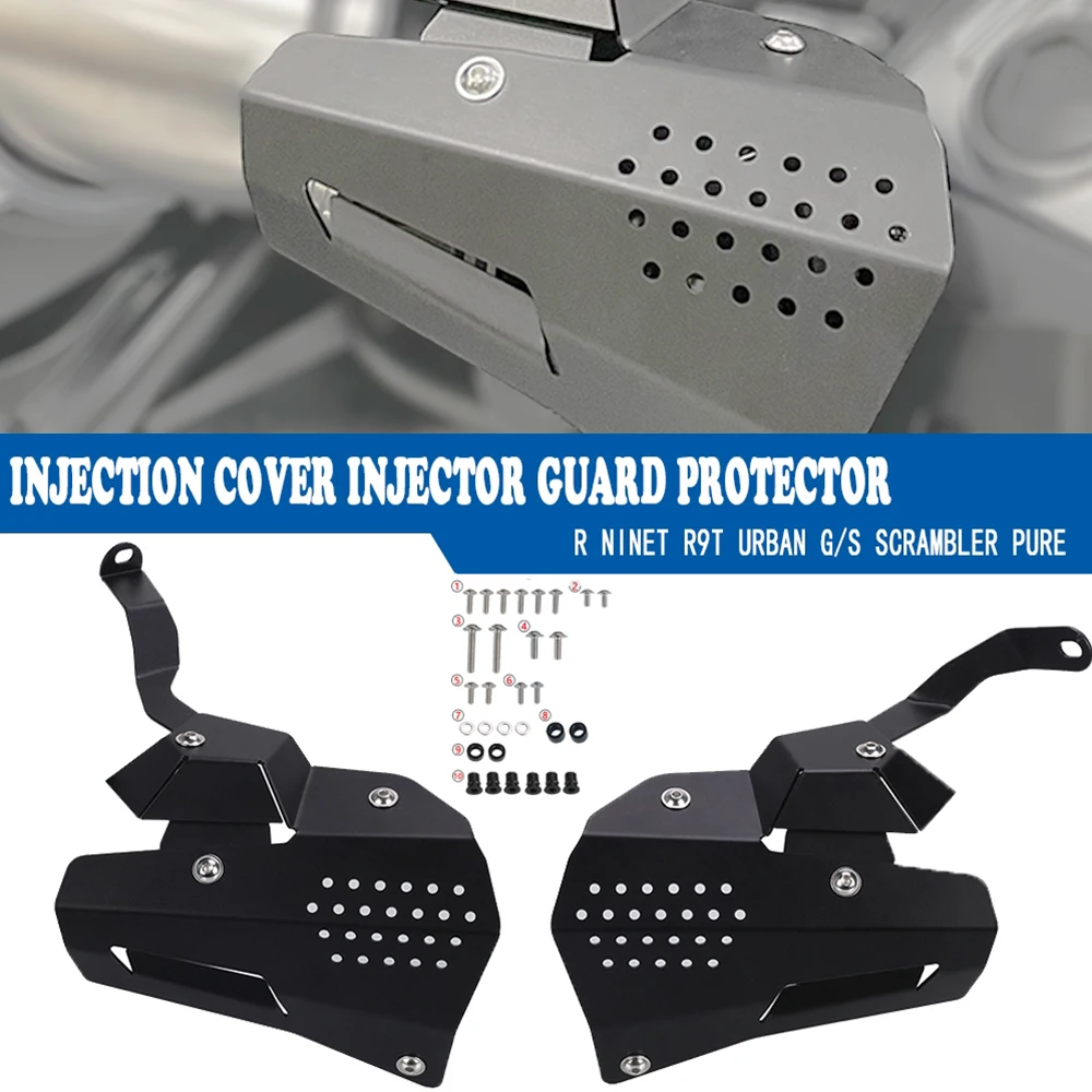 Motorcyle Injection Cover Injector Guard Protector Engine Cylinder Shield For BMW R nine T R NINET R9T Urban G/S Scrambler Pure