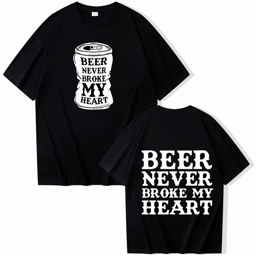 Luke Combs T-Shirts Country Music Beer Never Broke My Heart Man Women Fashion Harajuku Hip Hop Gift Tops