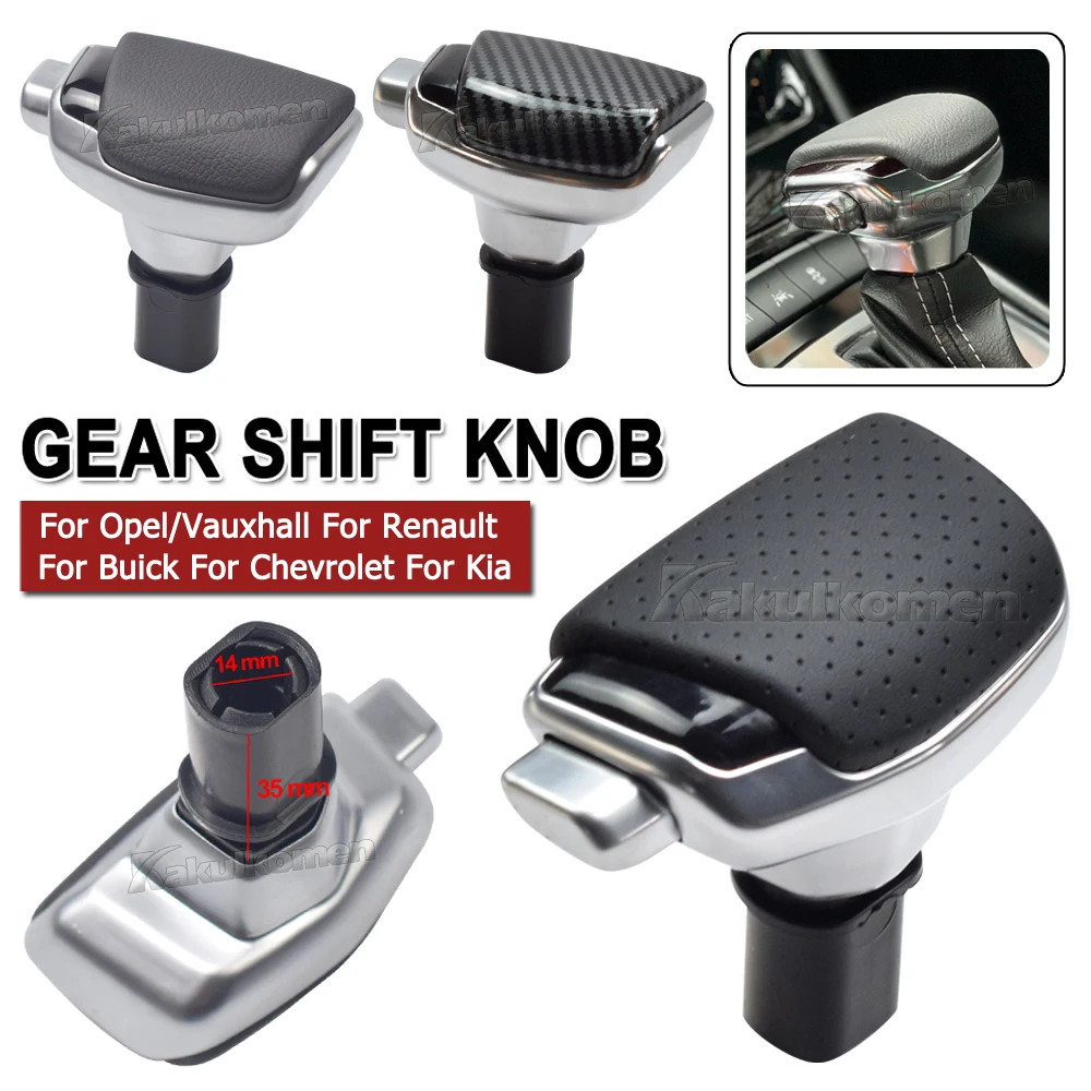 Automatic Transmission Gear Shift Knob for Opel Insignia Astra Zafira Tourer For Buick Regal Excelle GT XT GL8 Renault Koleos