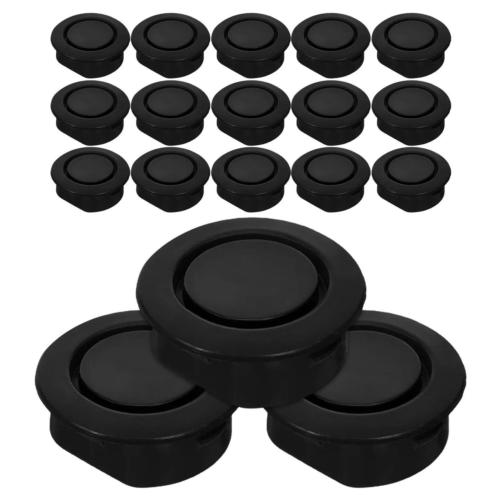

24Pcs Plastic Bumper Hole Covers Radar Hole Caps for Automotive Body Protection Ideal for Cars Suvs Trucks Clean