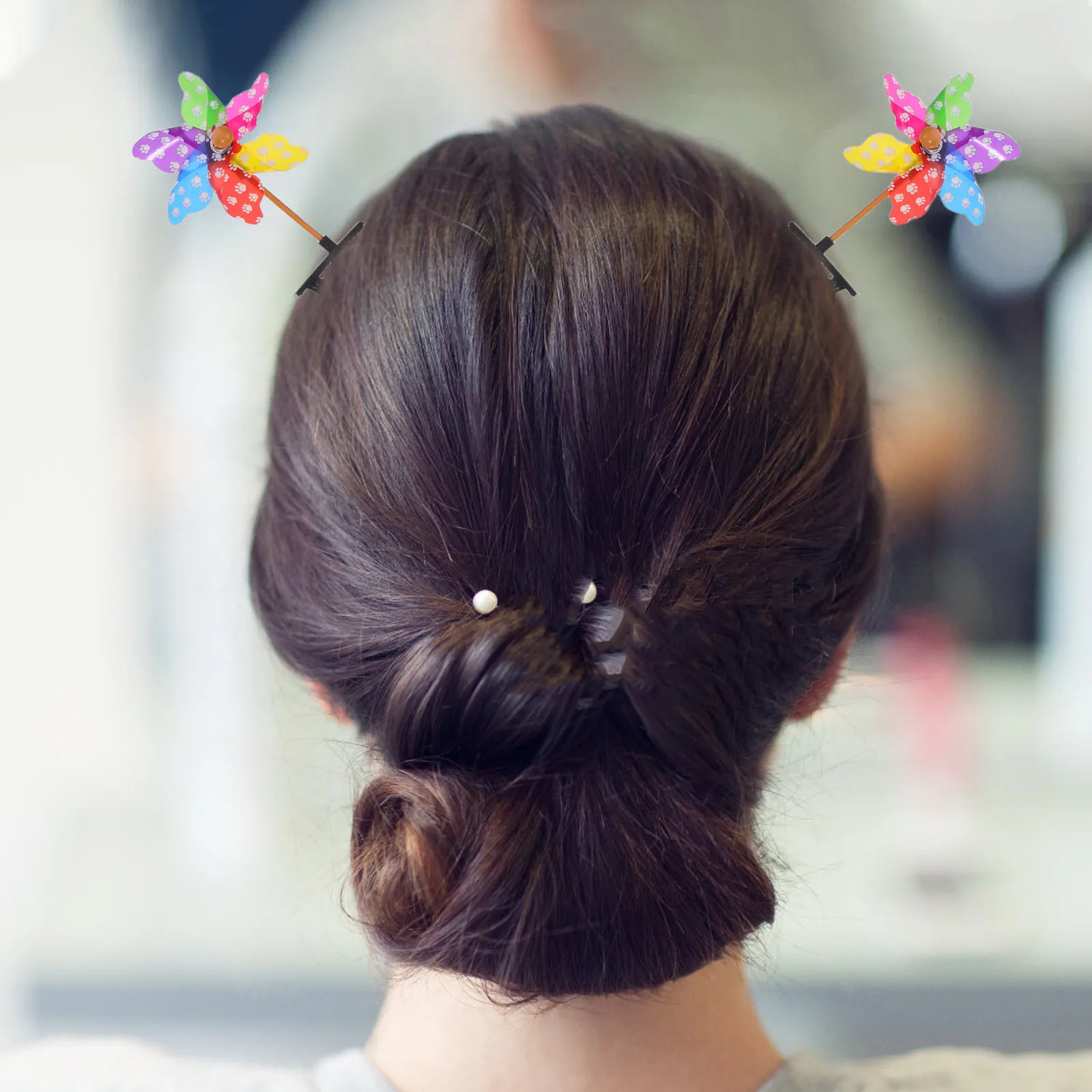 Рисунок 4 - заколка для волос с ветряной мельницей