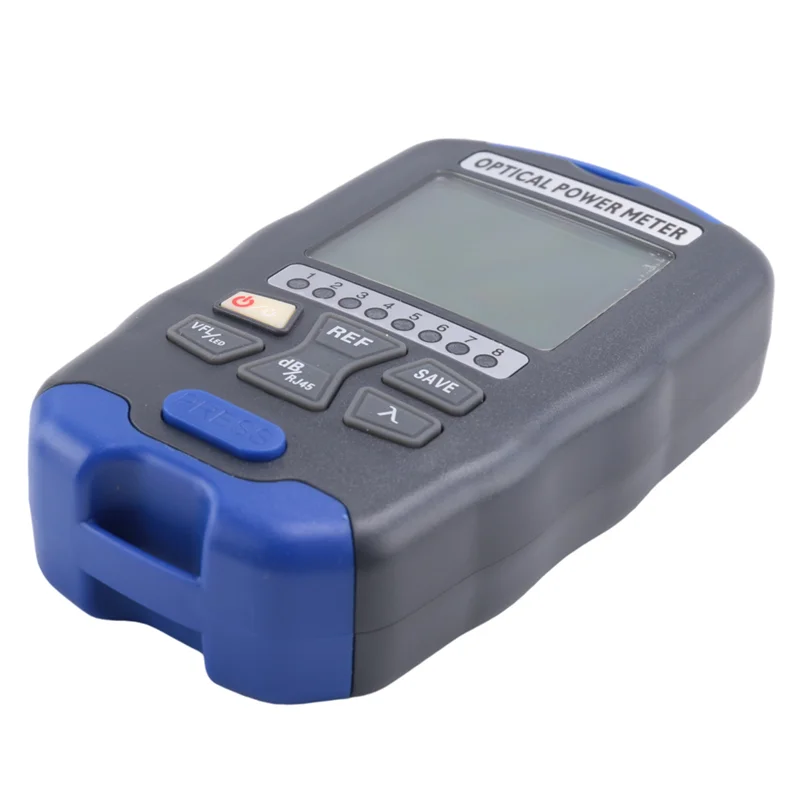 Medidor de potência de fibra óptica AB35, multímetro óptico universal de 10 km e 10 comprimentos de onda com para manutenção