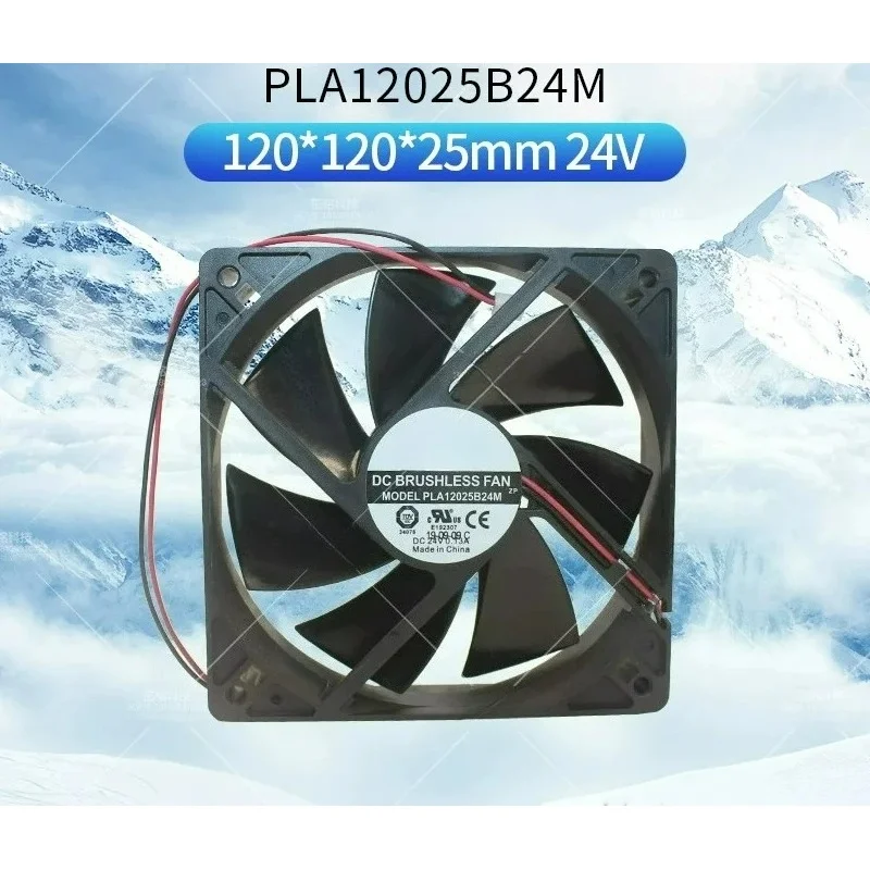 N+ VENT PLA12025B24M for Power Logic 24V 0.20A 12CM 12025 Inverter Cooling Fan