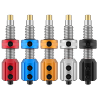 Bicaster Archery Screw-In Pressure Button Adjustable Cushion Plunger Copper thread for Recurve Bows tools Accessories