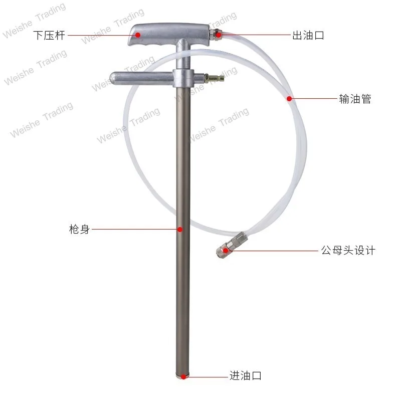 Manual refueling gun GF50 fat filling device Spot pressure stable crutch fat filling device