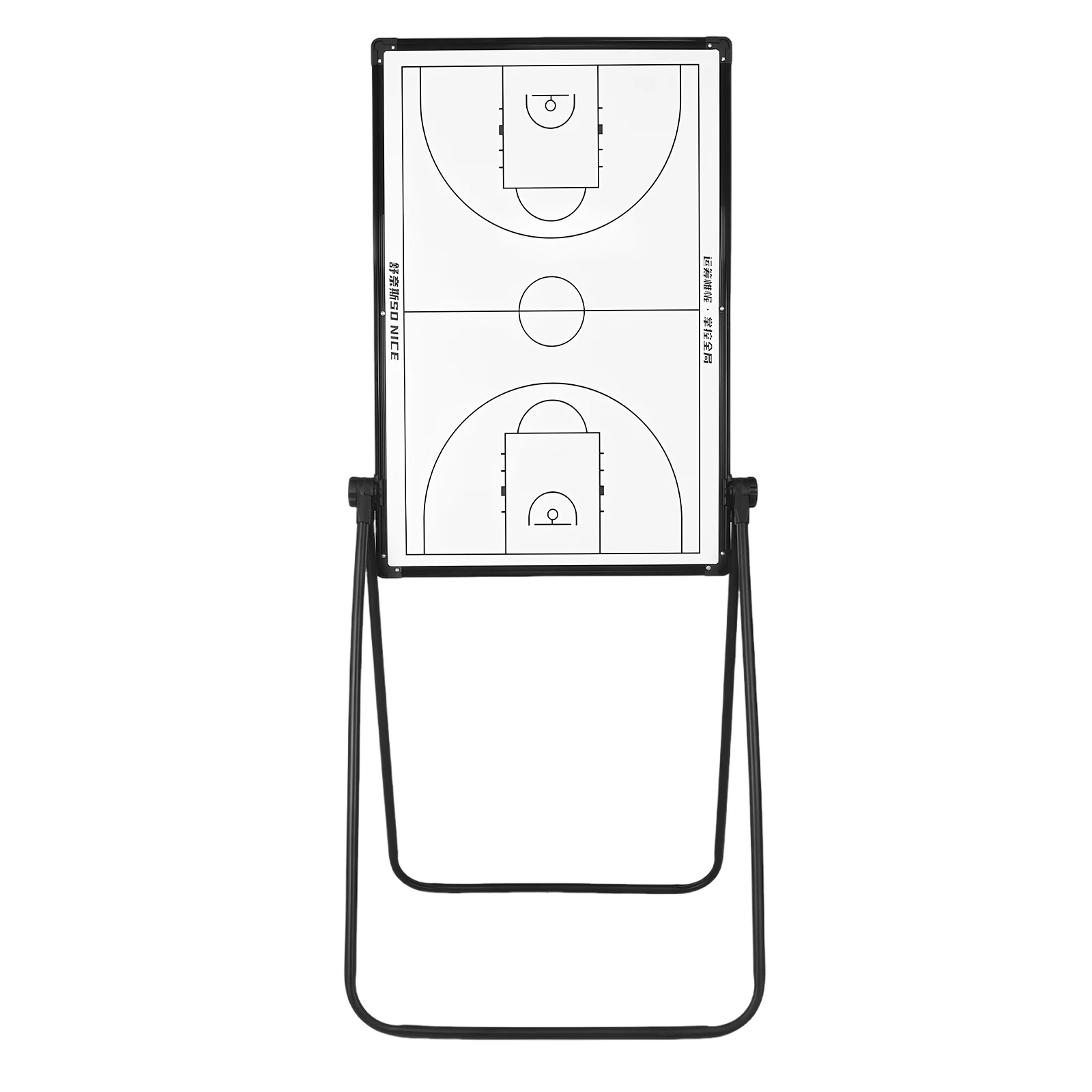 

Basketball Magnetic Board with Markers Eraser Professional Basketball Game Pad Reusable for Basketball Soccer Volleyball Coaches