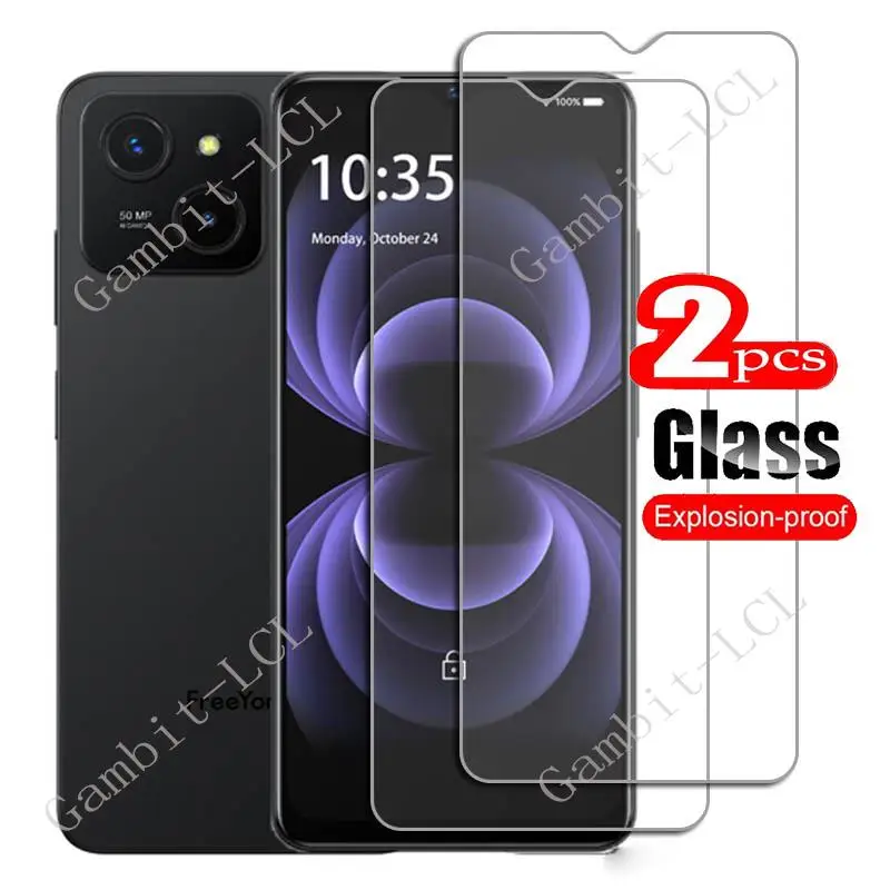 

2PCS For FreeYond M5A 6.6" Screen Protective Tempered Glass ON FreeYondM5A FreeYondM5 M5 A Protector Cover Film