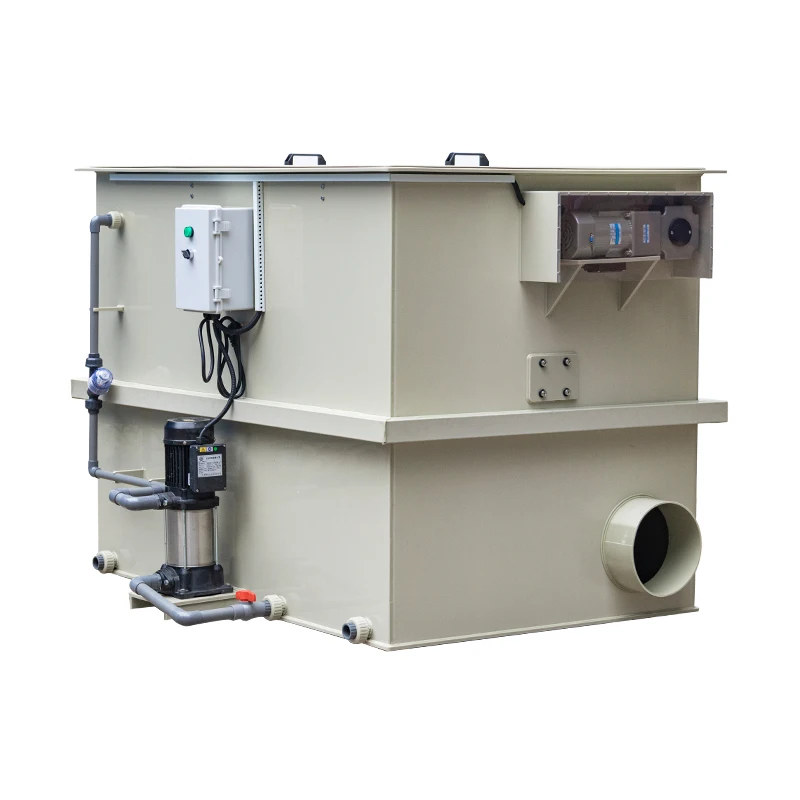 PM-150 150m3 150 T/H Rotary Drum Filter with PP/SS304/SS316 Material and 1500W Power for Fish Pond & RAS System