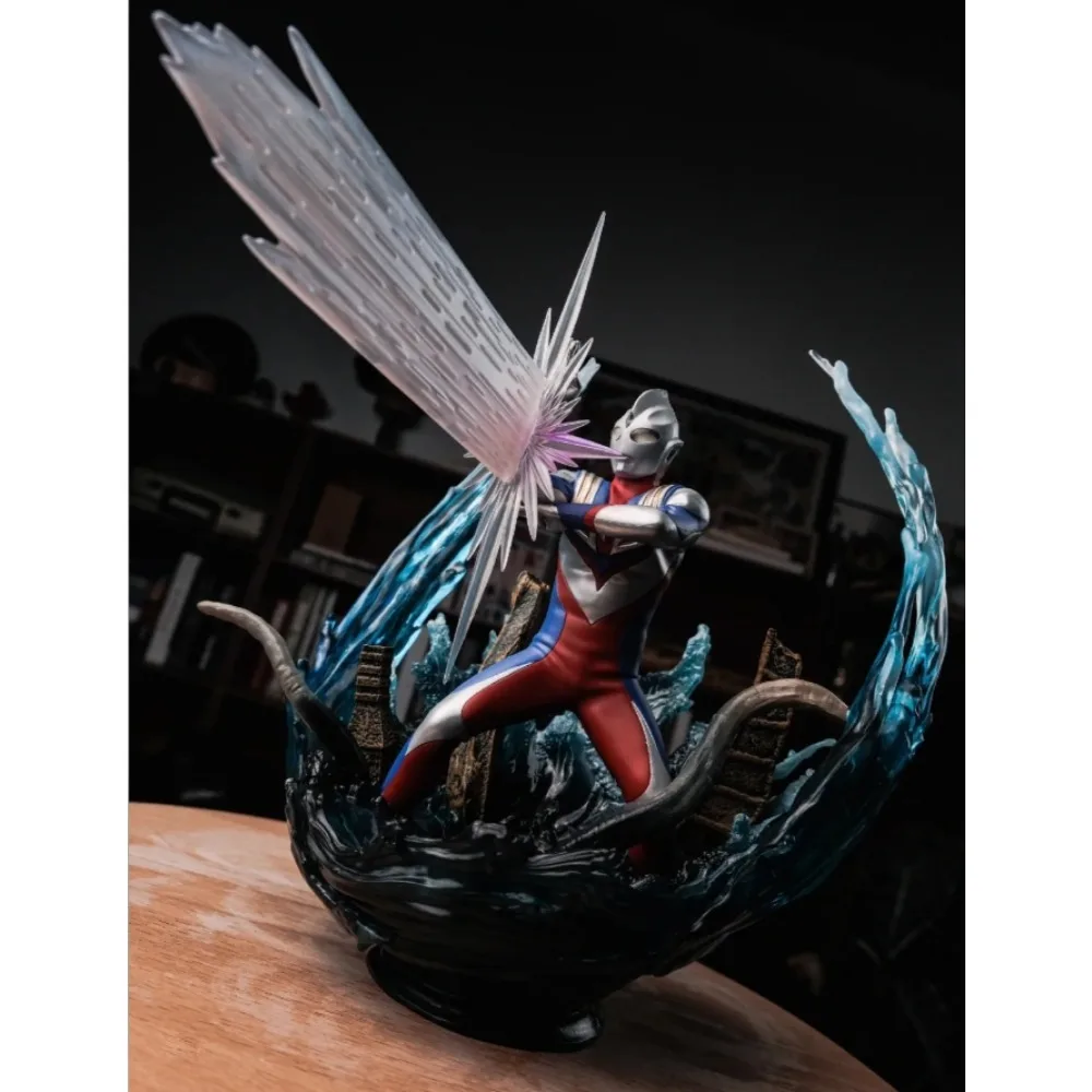 Origina Bandai Figuarts NUL Ultraman Tiga Composiet Vorm S.H.Figuarts Anime Action Figure Collection Beeldje Model Speelgoed Geschenken