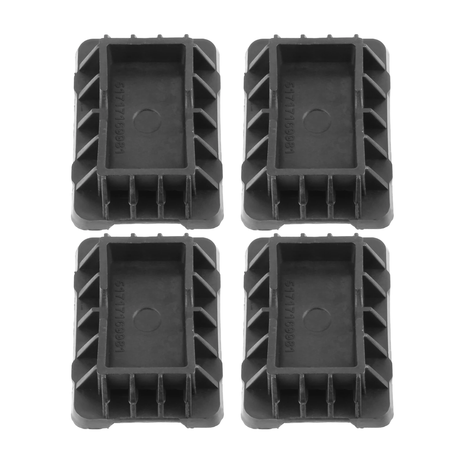 4Pcs Car Jack Pad Under Car Support Pad 51717169981 for BMW 1 Series E88 F20 F21 3 4 6 Series for Mini Cooper F55 F56 F57 Parts
