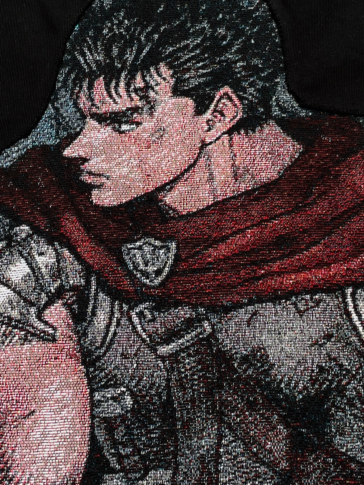 Berserk Guts Y2K Anime Manga Grafik Rundhals-Sweatshirt für Männer und Frauen Vintage Streetwear Pullover – Detail 5