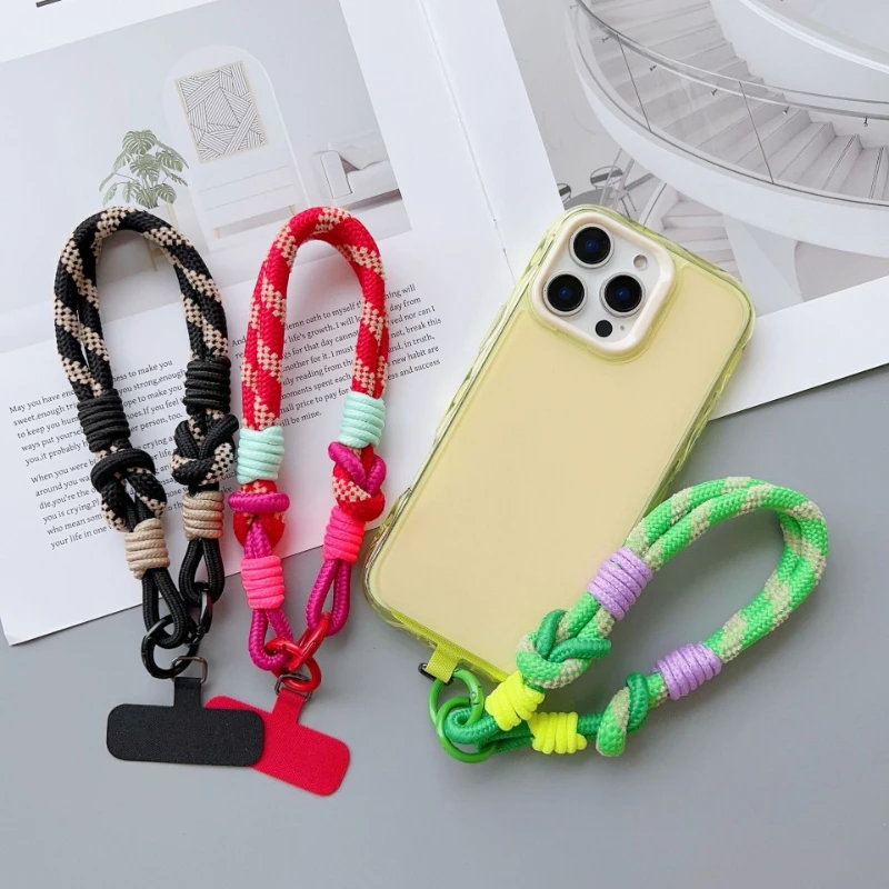 Multi-Functional Lanyard Mobile Phone Universal Lanyard Wrist Strap Short Rope Multi-Purpose Anti-Loss Rope