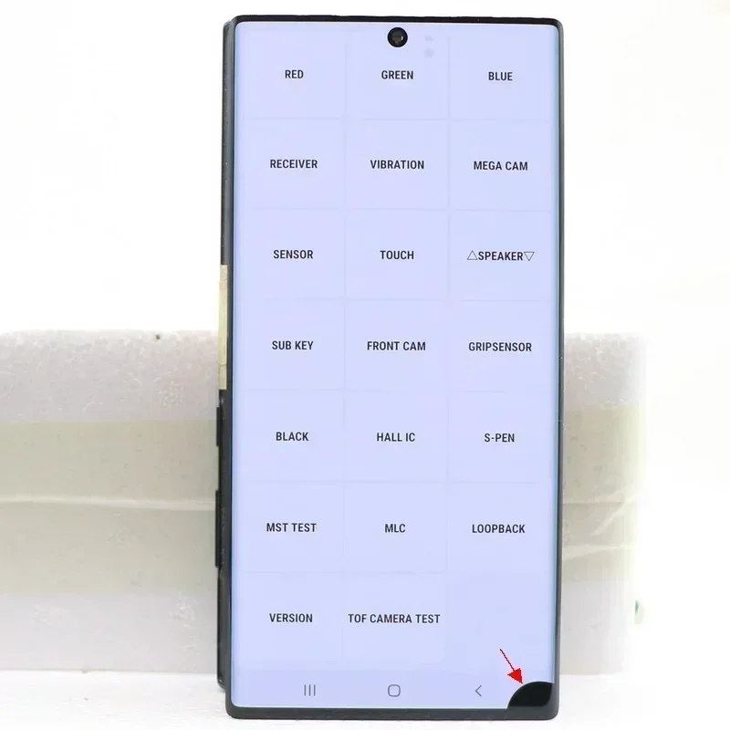 SUPER AMOLED Note 10+ Screen For Samsung Galaxy Note 10 Plus Lcd N975 N9750 N975F LCD Display With Touch Glass Screen Digitize