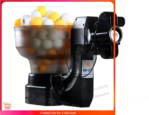 Automatic Table Tennis Ball Machine Ping Pong Robot 36 Spin Modes Training Equipment for Practice
