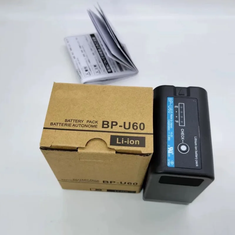 BP-U60 Replacement Battery 6600mAh Fully Decoded for Sony PMW-280 PMW-EX3 PMW-EX1 PMW-350 F3 F5 FDR-AX700 Professional Camcorder
