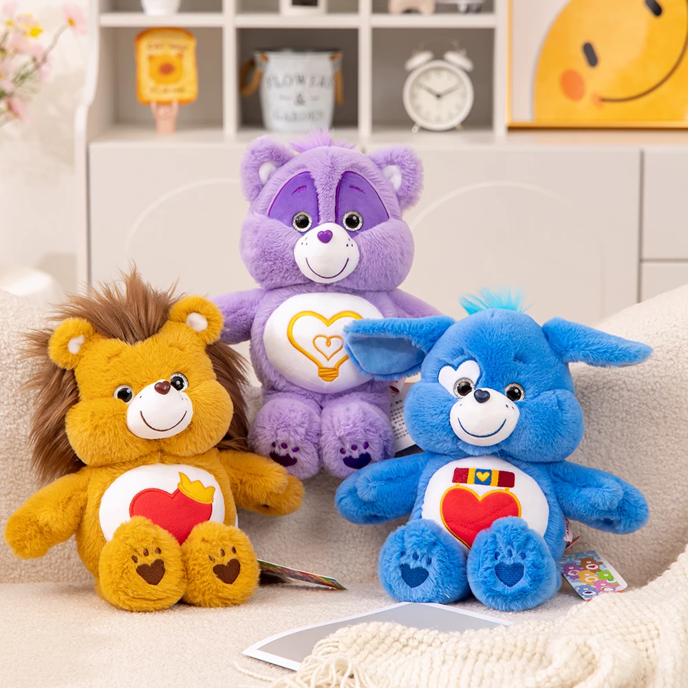 

Cute Care Bear Plush Toy Anime Animal Series Bear Stuffed Doll Kawaii Room Decor Lovely Bear Gifts Birthday Present for Kids