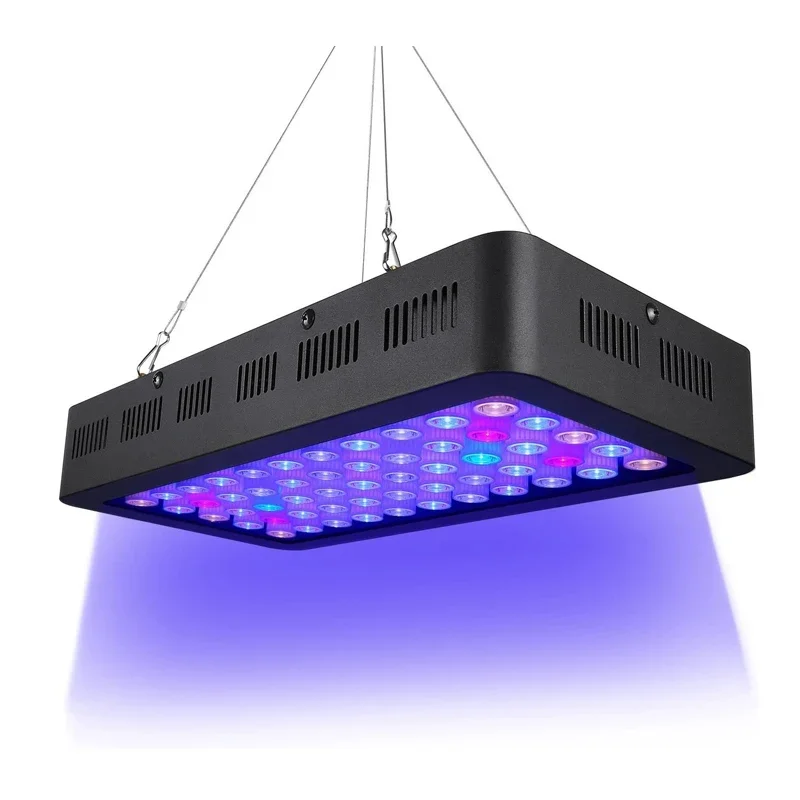 Full Spectrum Reef Coral Aluminum Shell Simulate Fish Tank Light Marine Led Aquarium Lights