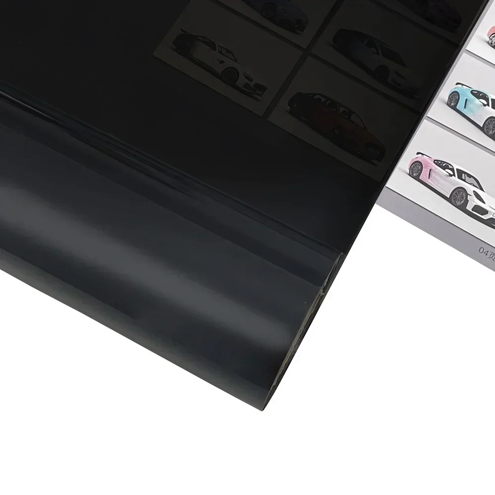 Car Headlight Tint Fog Light Taillight Smoke Black Tint Vinyl Stickers Waterproof Film for Car Headlights Accessories view 3