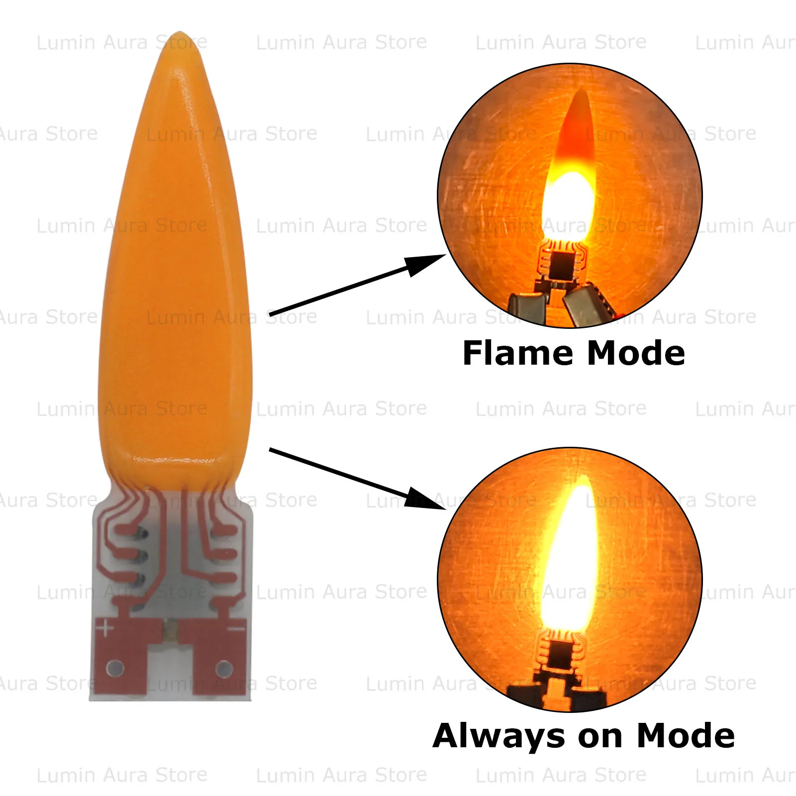 

2 режима, 5 шт., 20 мА, 3-5 В постоянного тока, светодиодная лампа-вспышка-свеча, лампочка для кемпинга, рождественской вечеринки, декоративный аксессуар