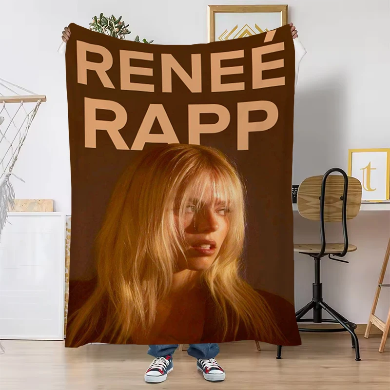 المغني البوب الممثل رينيه راب بطانية التخييم رمي البطانيات الفاخرة مصمم الفراش المحمولة Catnap يلقي لصالة غطاء الملك