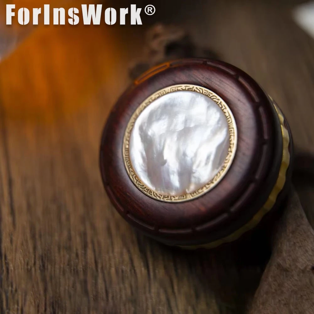 Fanking Arcane Domain bois de santal rouge Fidget Spinner cliquet boules magnétiques haptique pièce Fidget jouets