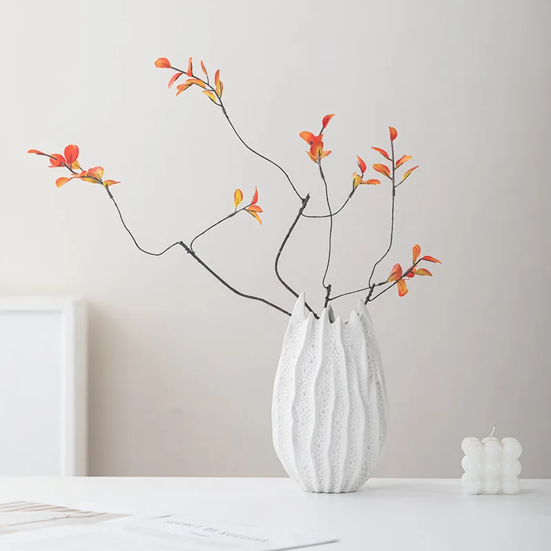 ZML simple modern ceramic vase flower ware model room living room entrance study decoration ornament