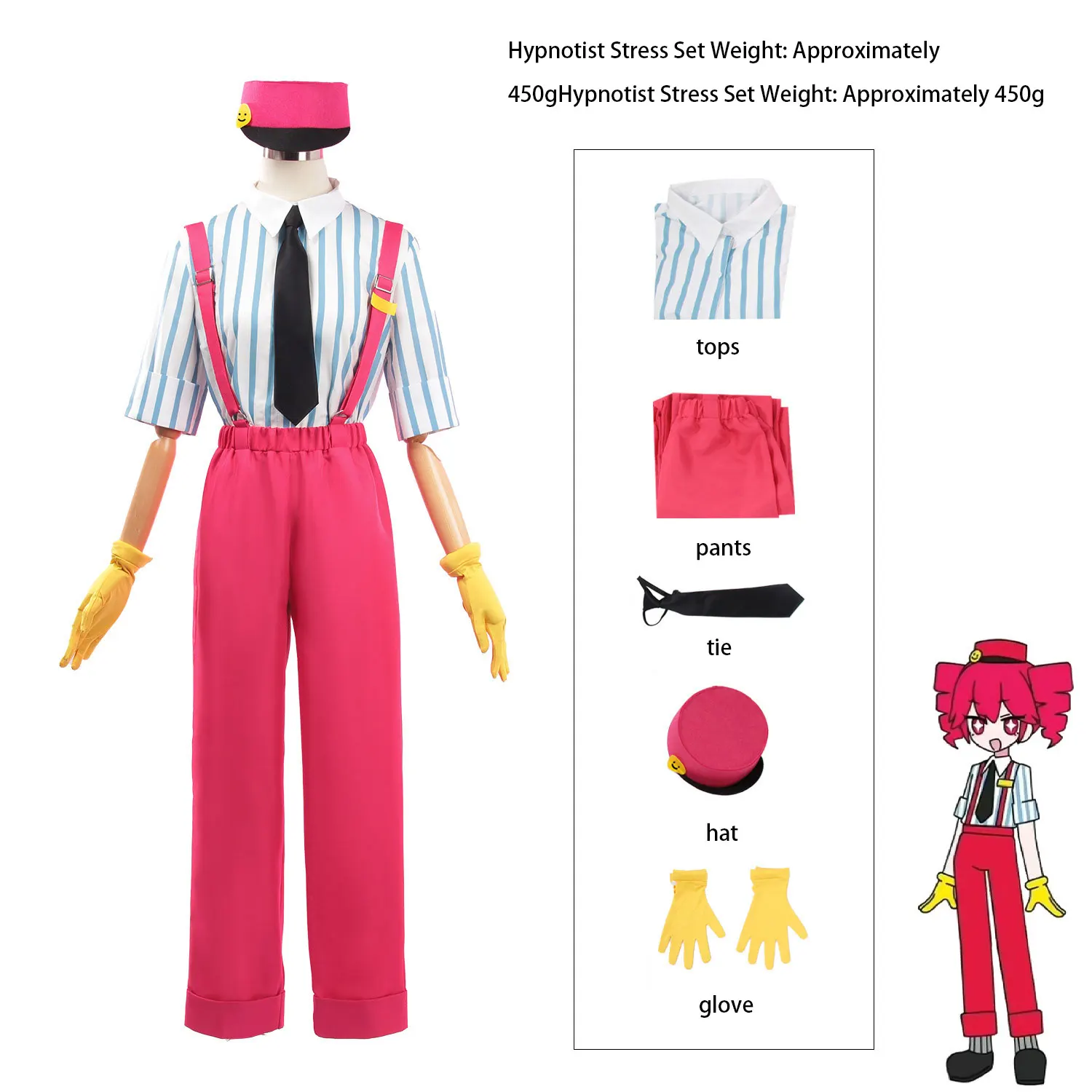 

Hypnotist cos Costume accent cosplay braces Costume first sound anime anime clothes female