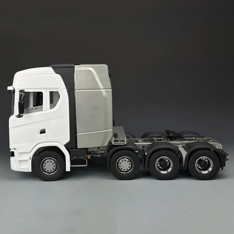 770S 1/14 8X8 RC Tractor Model Chassis with Differential Lock 3-speed Gearbox Chassis Transport Model Toy