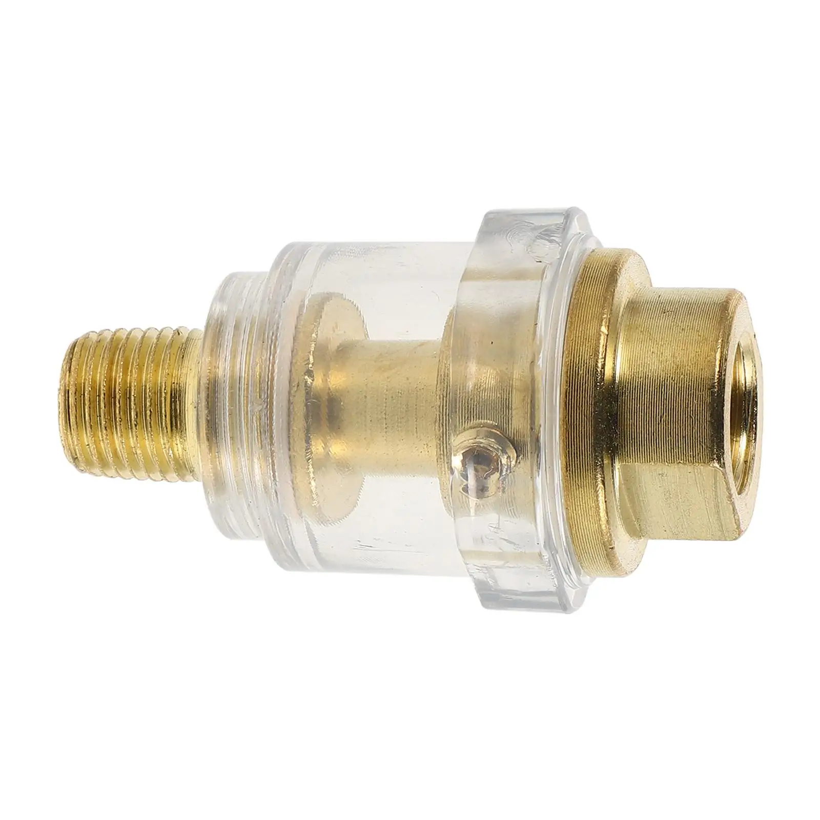 

1 4 Inch Oiler Brass Plastic Automatic Lubrication Air Tools Rust Prevention Smooth Operation Tool Life Extension Pneumatic