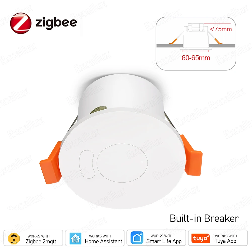 

Tuya Zigbee Human Presence Detector,Luminance/Distance Detection,5.8G 24G Radar Microwave Sensor Support ZB 2mqtt Home Assistant