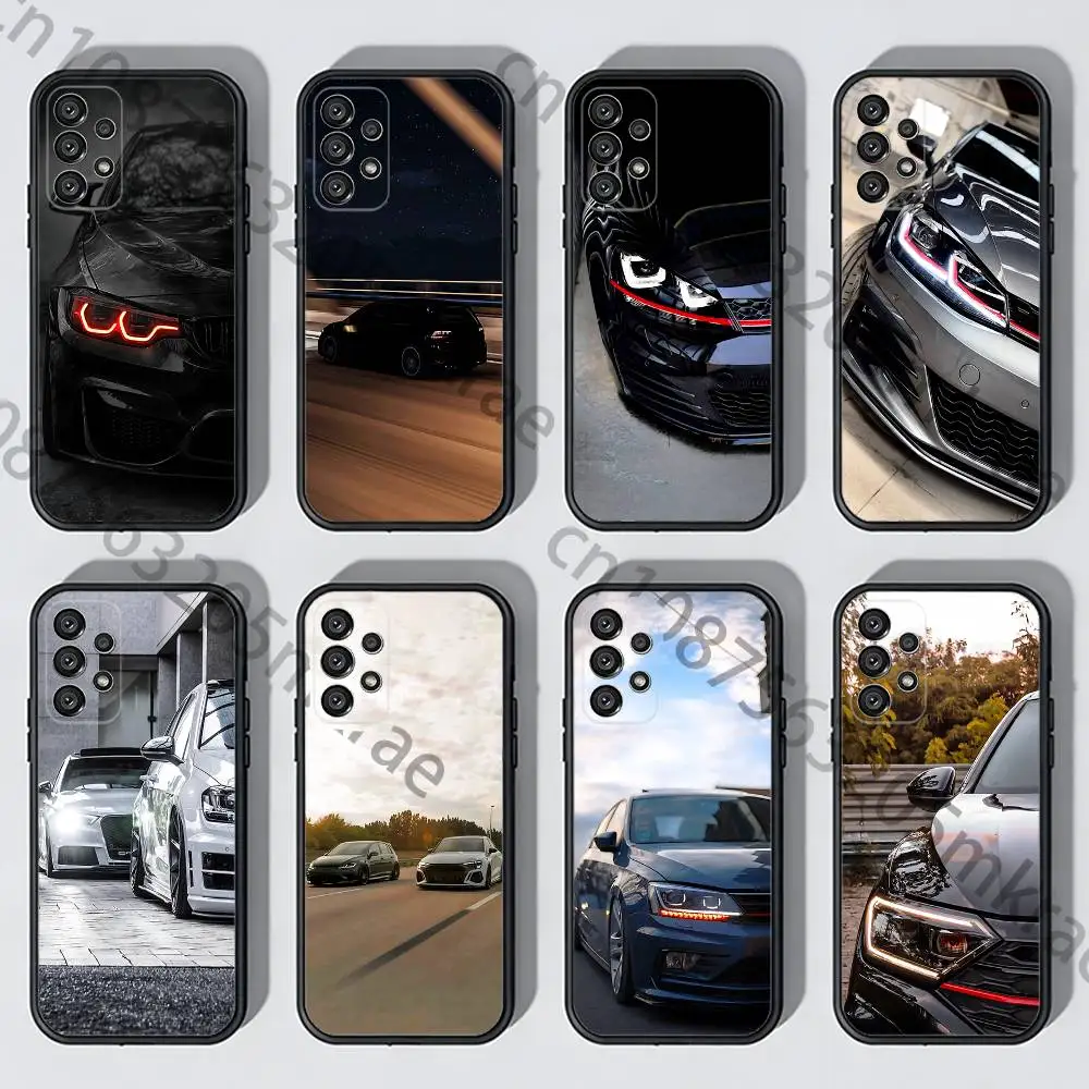Car G-Golf R 7 GTI Phone Case For Samsung Galaxy S21 22 23 24 S25 Ultra PlusS20 FE S10 Plus  Cover Funda