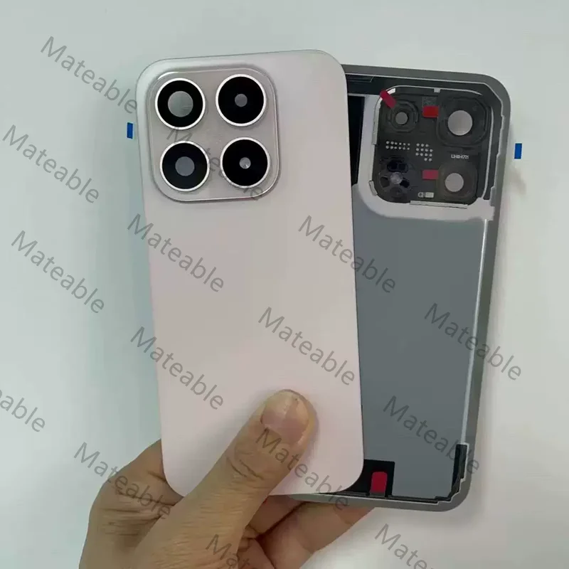 Mi17 Battery Back Cover For Xiaomi 17 Mi Rear Housing Case Replace Phone Repair Spare Parts + Camera Lens 25113PN0EG