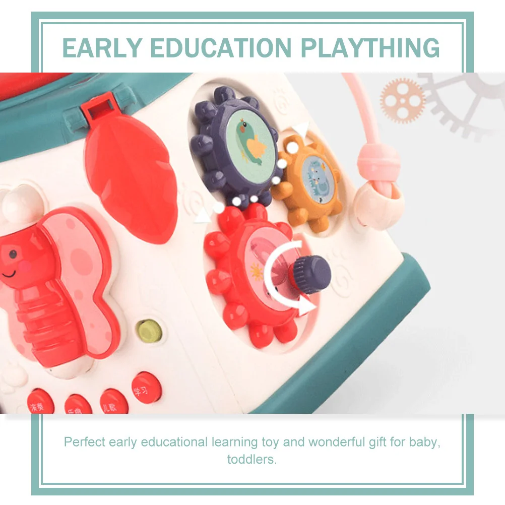 Hand Drum Multifunctional Six-Sided Electronic Drum For Kids Toddler Baby Musical Learning Instrument Educational