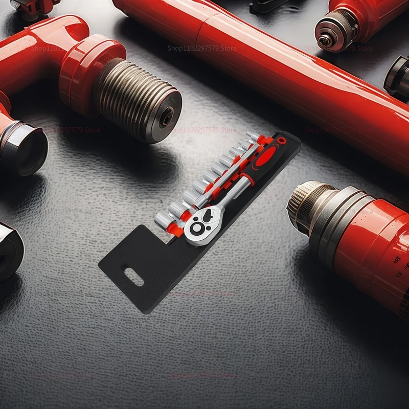 12 Piece Auto Repair Socket Set with 1/4 Inch Quick Ratchet Wrench Hex Automotive Maintenance Tools for Car Motorcycle Garage