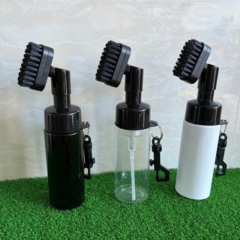 Golf Club Cleaner Groove Cleaning Brush with Leakproof Squeeze Reservoir Bottle for Outdoor Golf Course Use