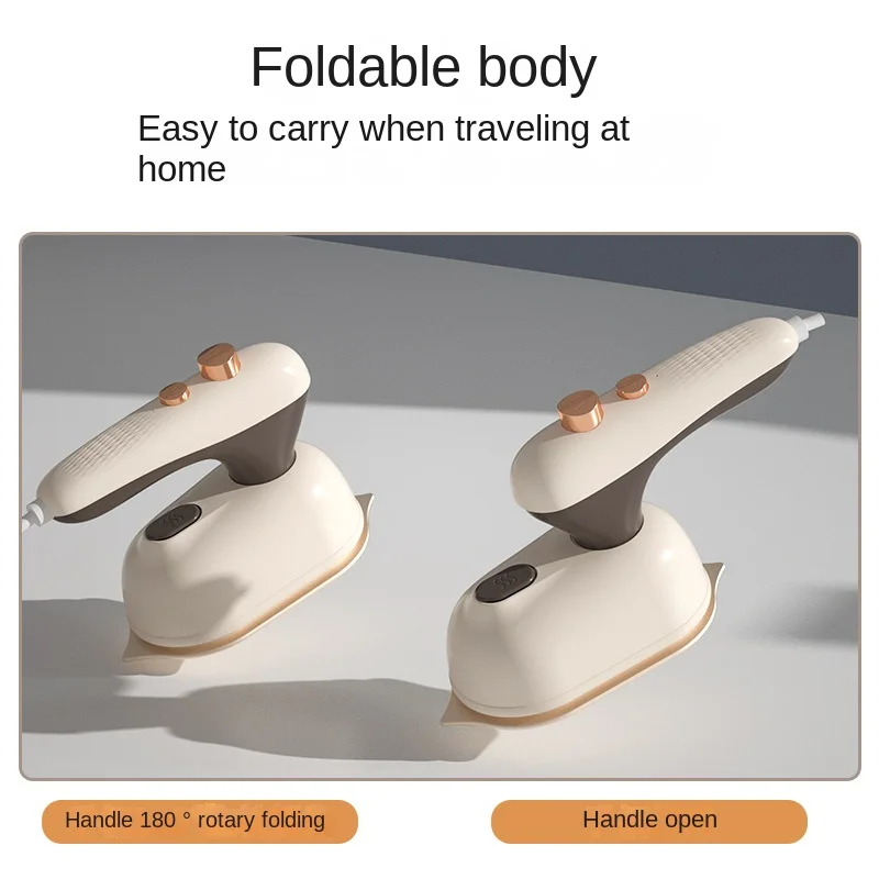 220 В, складной электрический утюг, портативная подвесная гладильная машина для общежития, небольшая гладильная машина с распылителем и резервуаром для воды 50 мл