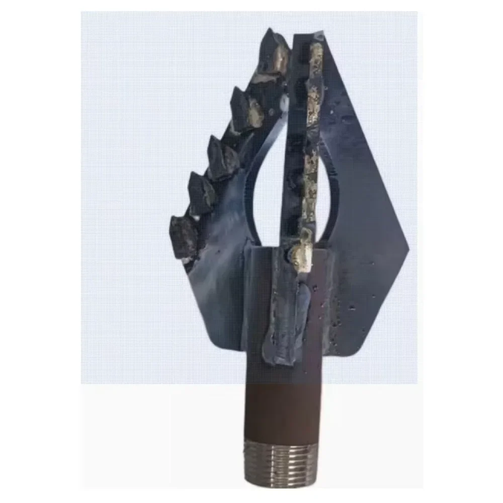 Three-leaf alloy drill bit household one-inch drill small well drilling drill bit