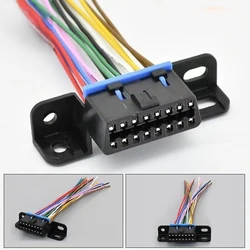 16-pin J1962 OBD2 Cable Female Connector Cable Pigtail OBD 2 Adapter Cable Connector Under Dash OBD2 Mount