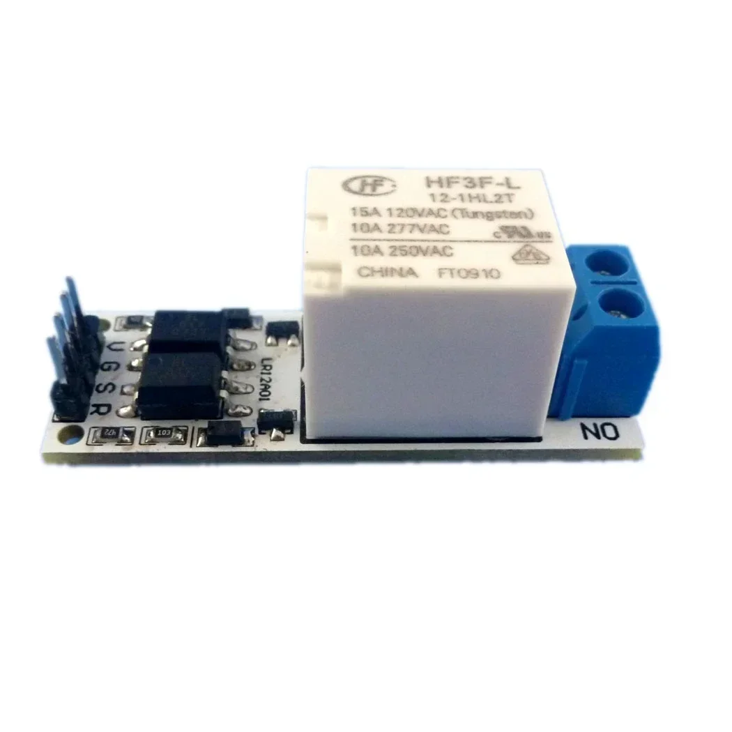 LR12A01 DC 12V 10A Relay Module Zero Power Hold Switch Bistable Self-locking Flip-Flop Latch Board For LED Motor PTZ