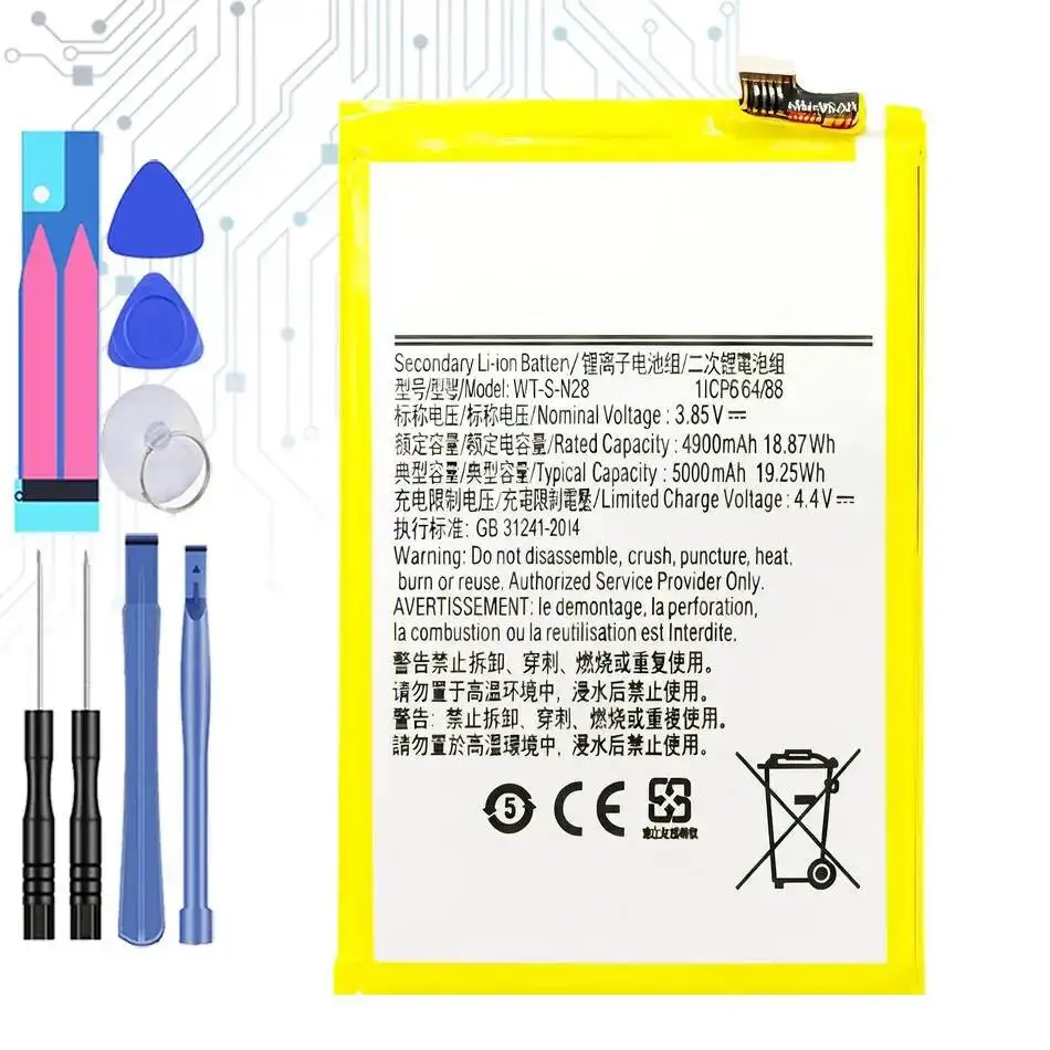 

Environmentally Friendly 5000Mah WT-S-N28 For Samsung Galaxy A05 Mobile Phone Battery Long-Lasting Performance