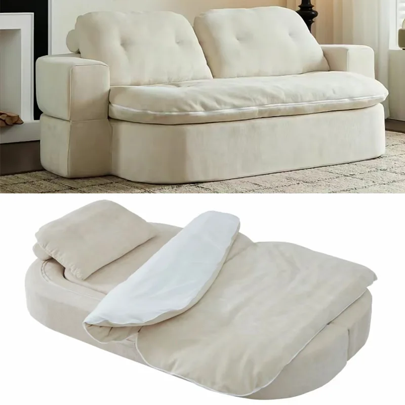 Compression-Foldable Kangaroo Sofa,Boneless Sponge Design,Vacuum-Packed Portable Floor Sofa,Pets&Adults,Abstract Pattern view 6